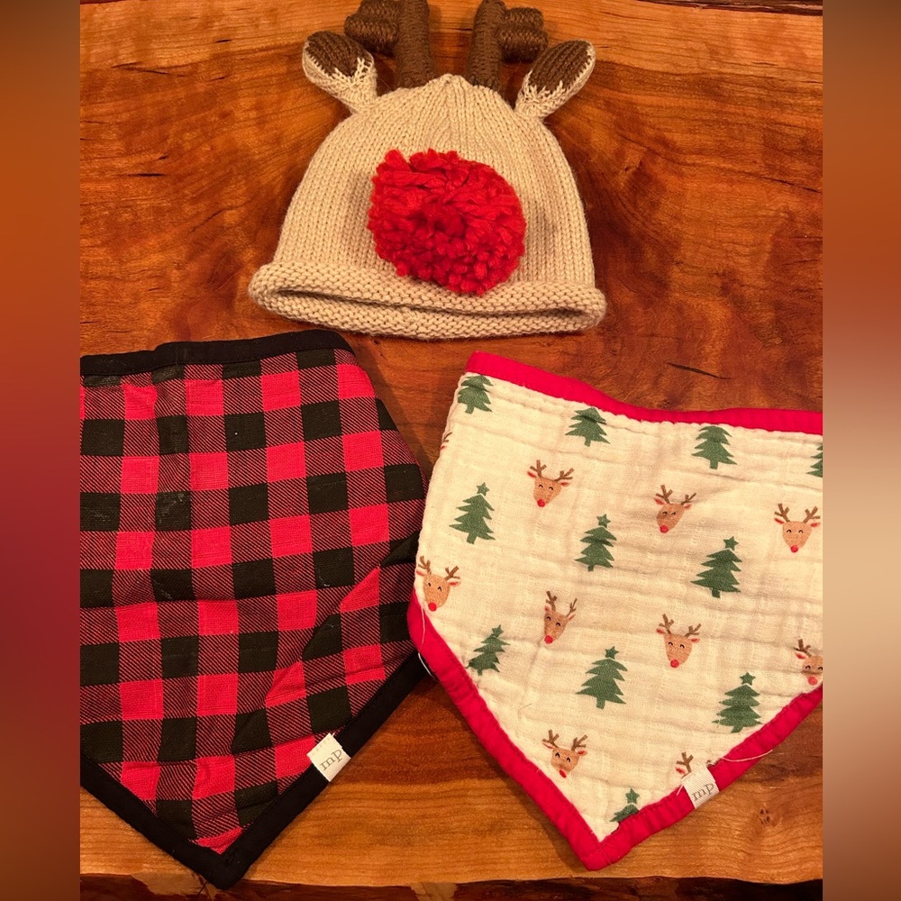 Mudpie newborn Christmas Bundle